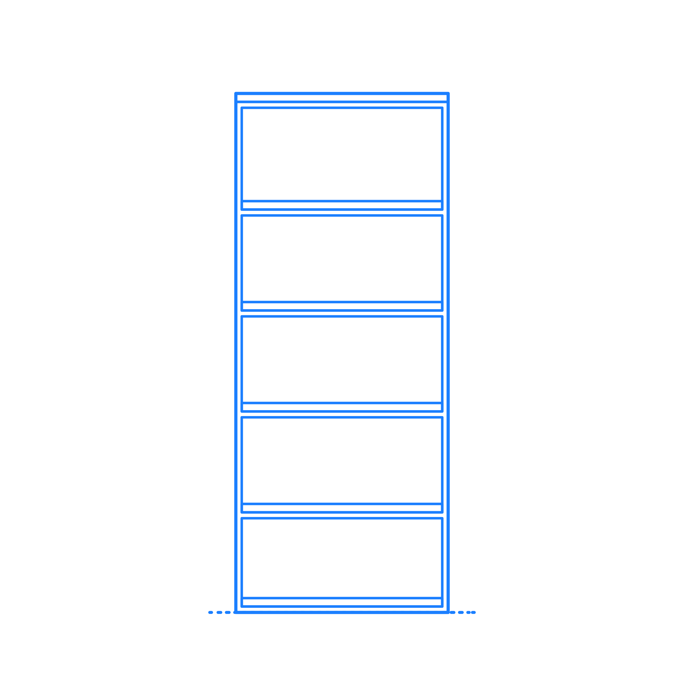 Furniture Bookcases Archive Bookcase 77 Outline Svg Vector Free Vectors